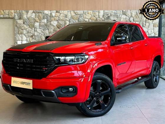 RAM RAMPAGE 2.0 HURRICANE 4 TURBO GASOLINA R/T 4X4 AUTOMÁTICO